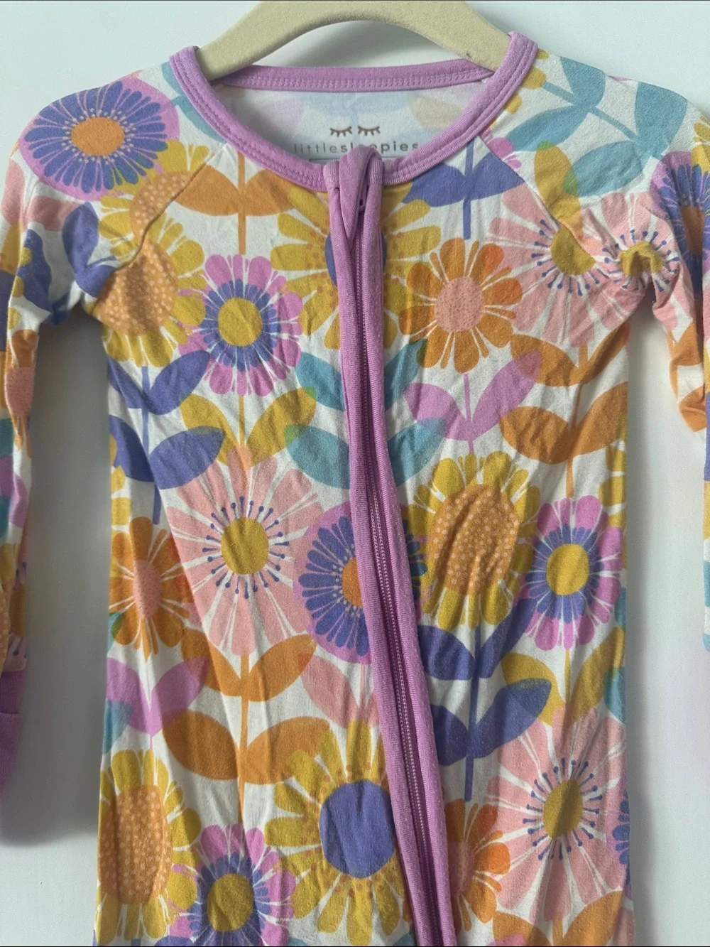 Little Sleepies Floral pajamas